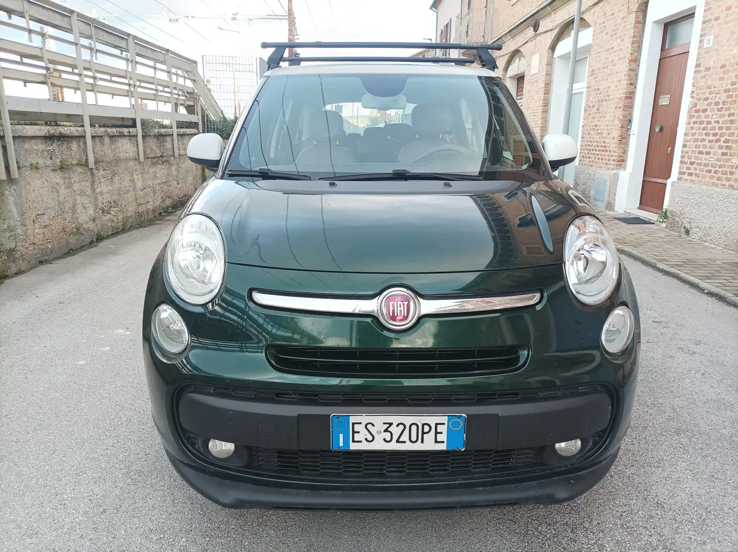 Fiat 500L 500L 2012 0.9 t.air t. natural power Lounge 80cv Verde - 2