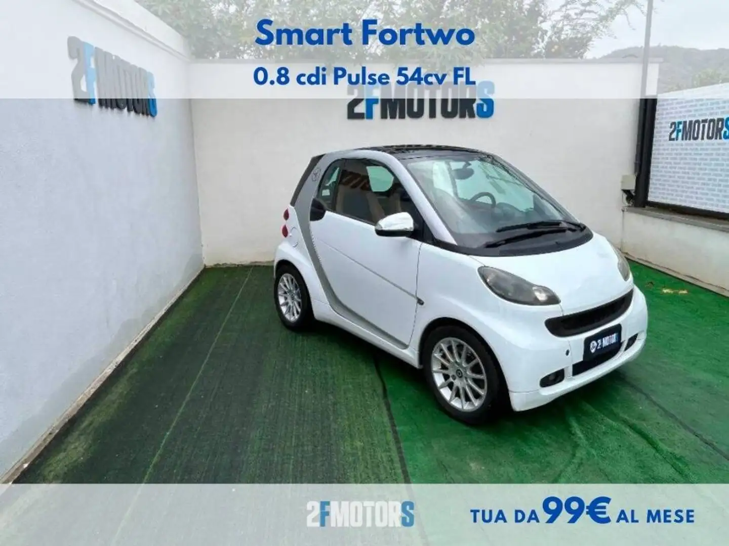 smart forTwo 0.8 cdi Pulse 54cv FL Weiß - 1