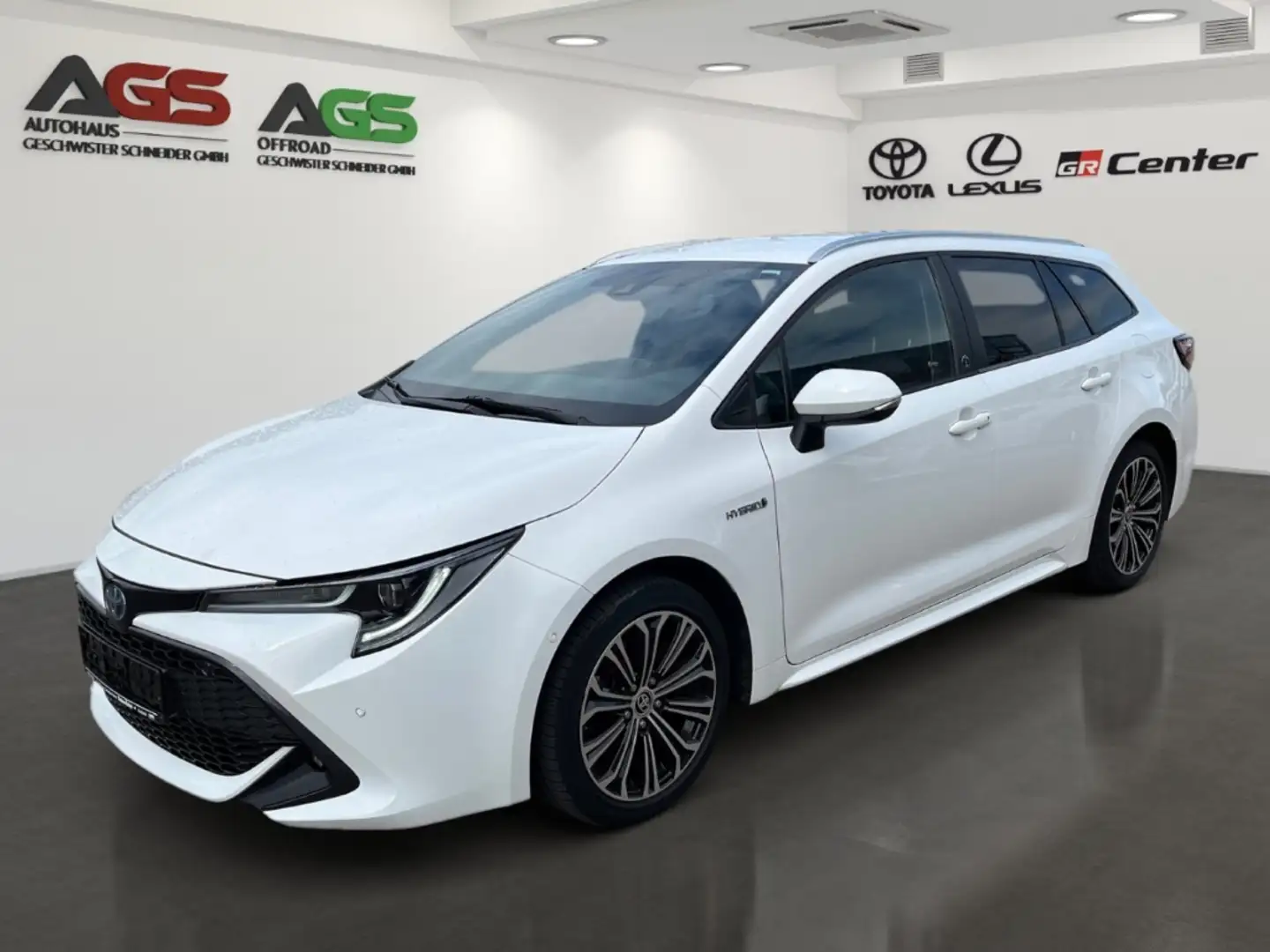 Toyota Corolla Touring Sports Hybrid Team D 2.0l -AHK Blanc - 1