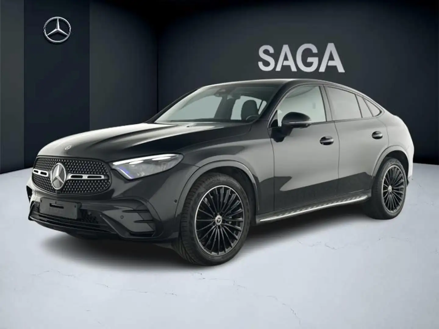 Mercedes-Benz GLC 200 GLC Coupé 4MATIC AMG Pack Night Pano Burmester Fekete - 1