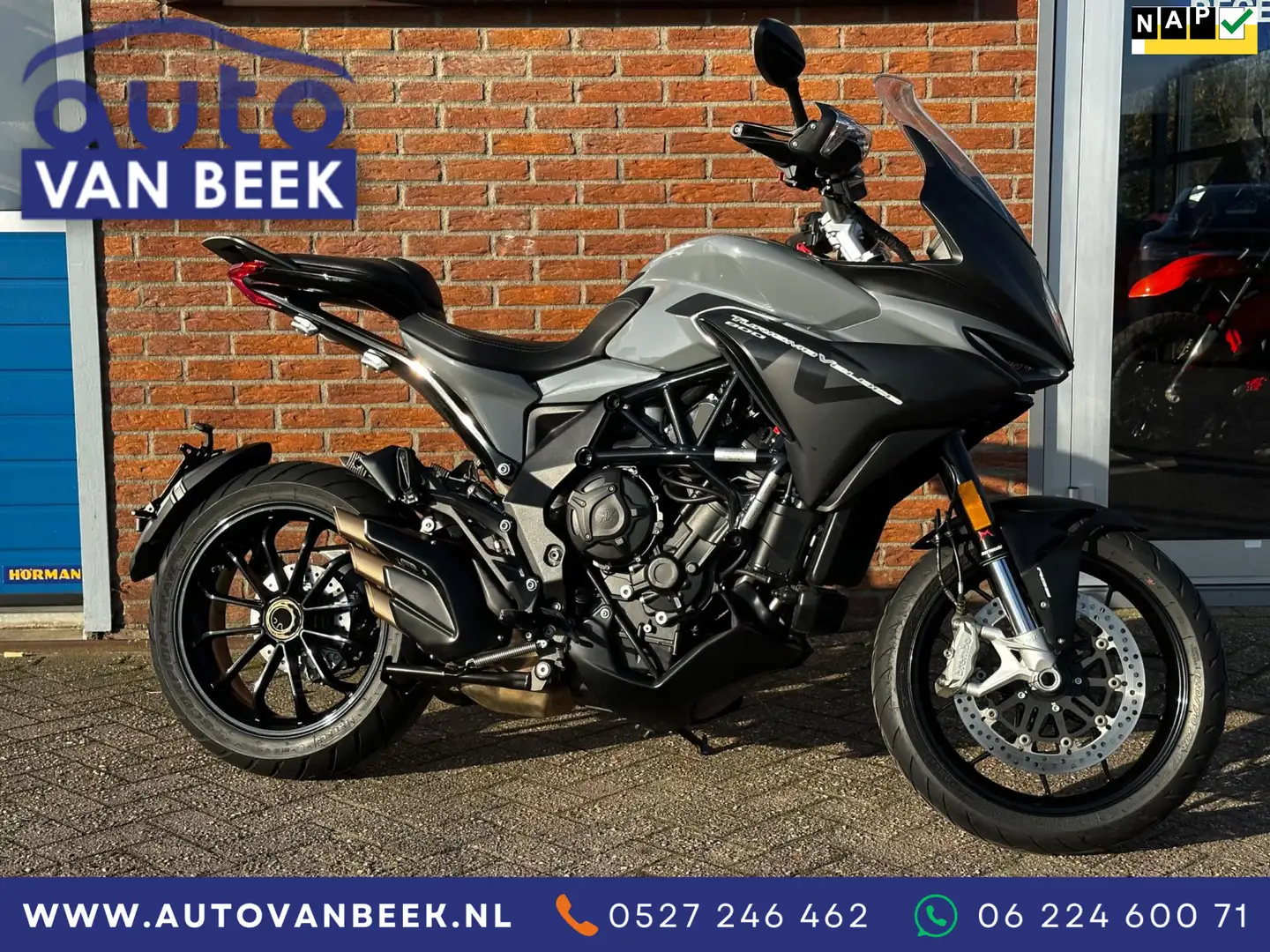MV Agusta Turismo Veloce 800 All-Road Lusso|Kofferset(Multistrada op voorraad!) Šedá - 1