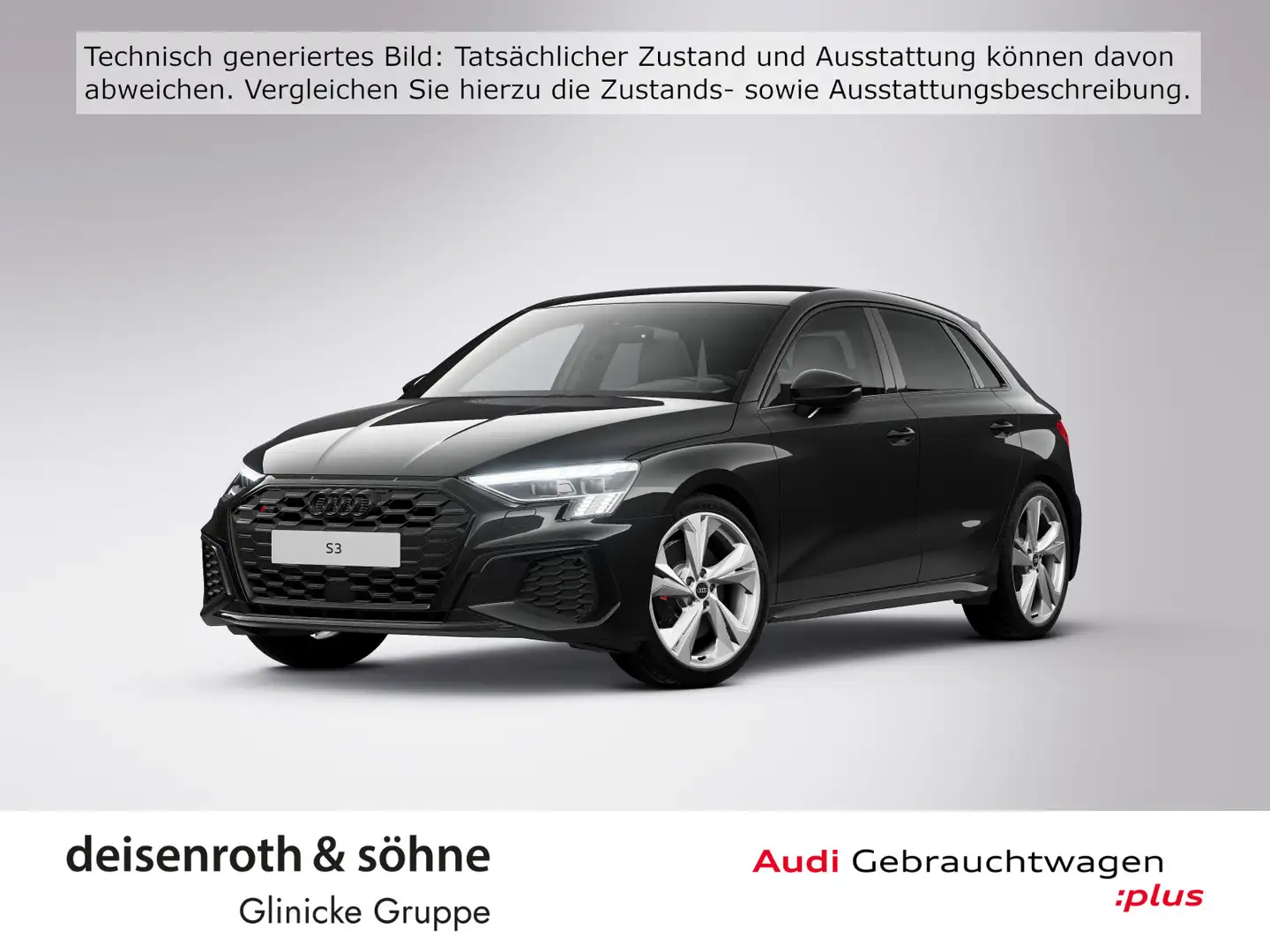 Audi S3 Matrix/Nav/B&O/19"/MagRide/Kam/ACC/ Schwarz - 1