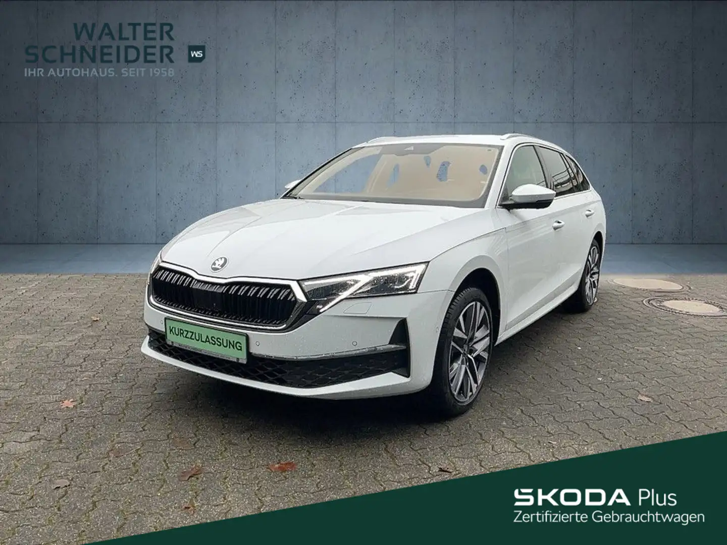 Skoda Octavia Combi 1.5 TSI 150 PS Selection Weiß - 1