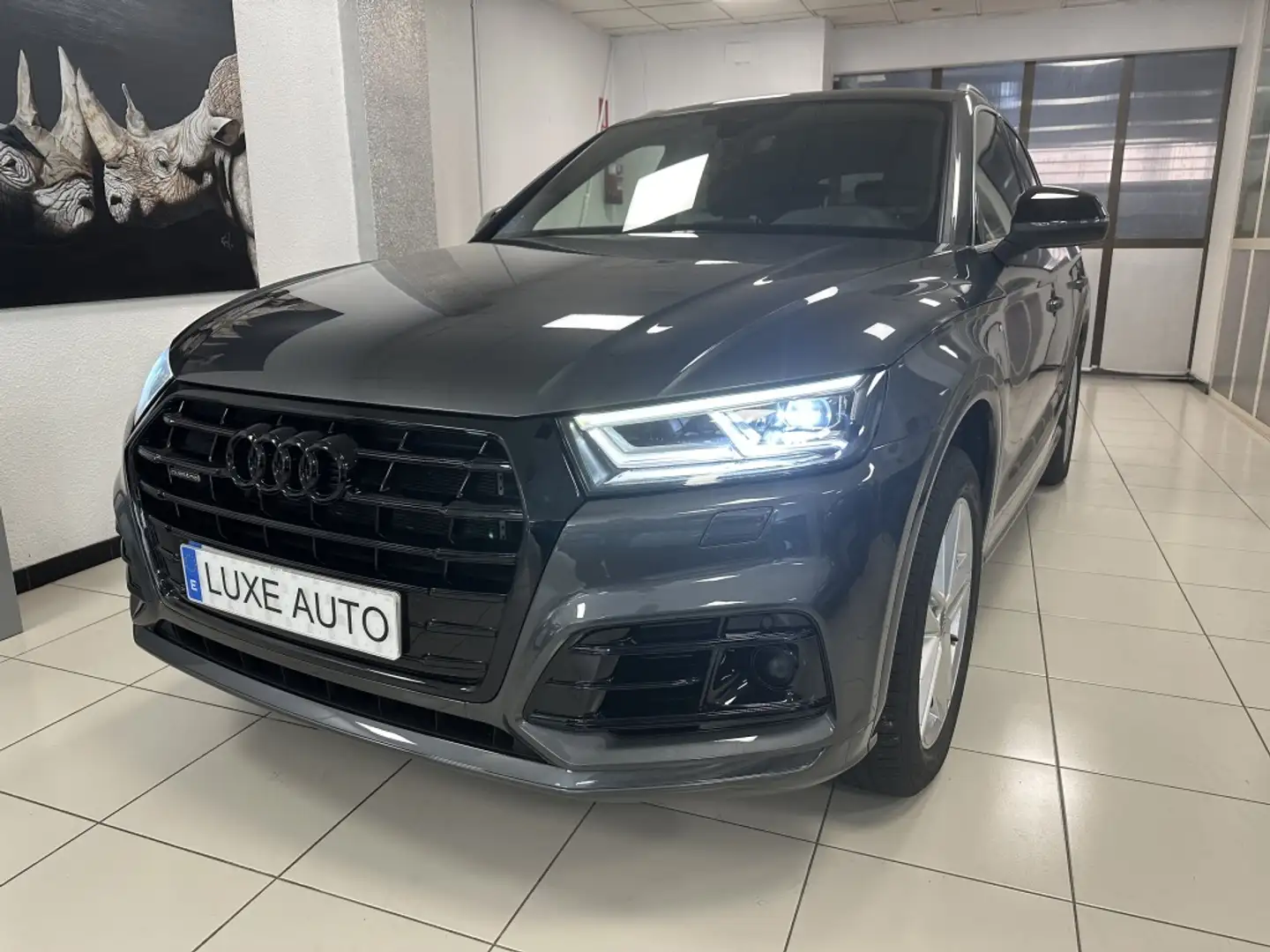 Audi Q5 55 TFSIe S line quattro-ultra S tronic Gris - 2