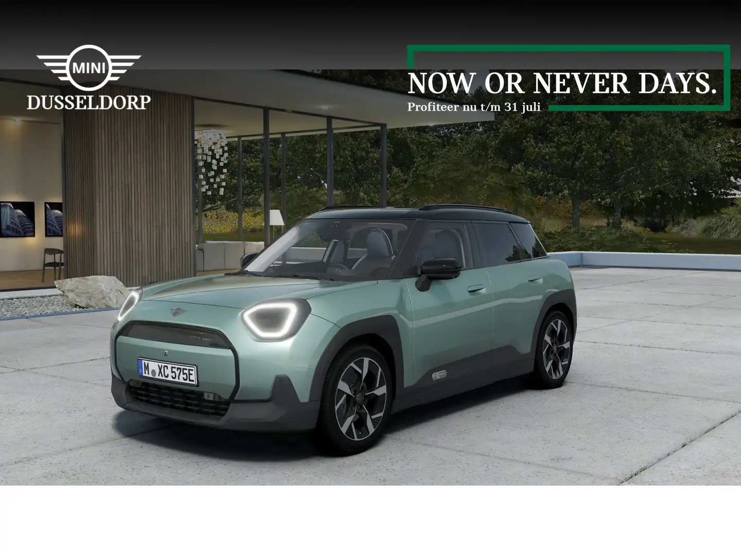 MINI Aceman E Classic Pakket L PRIVATE LEASE EUR 425,- (18 mnd Grün - 1