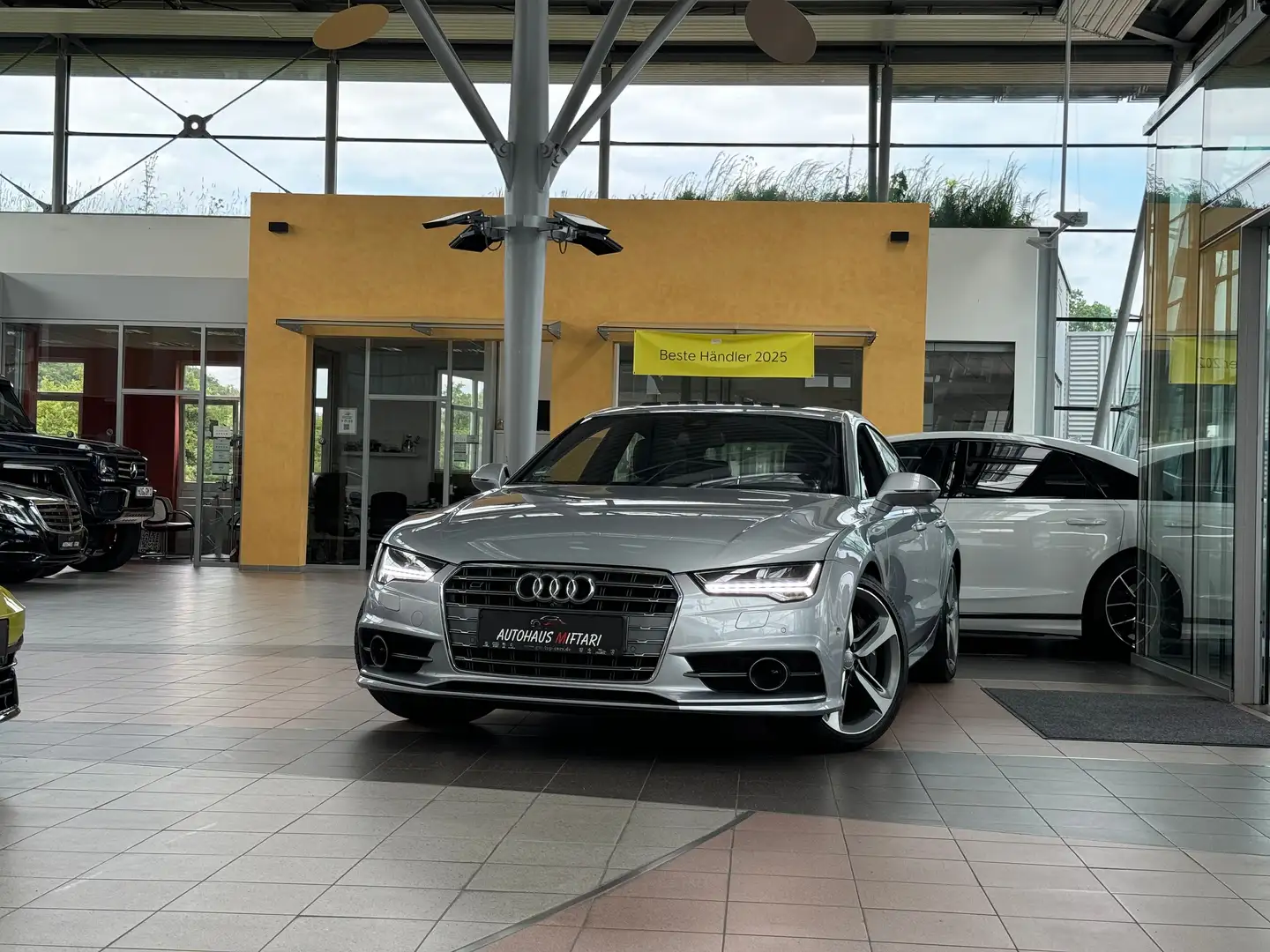 Audi S7 4.0 TFSI B&O Advanced Matrix Nachtsicht 20" Argent - 1