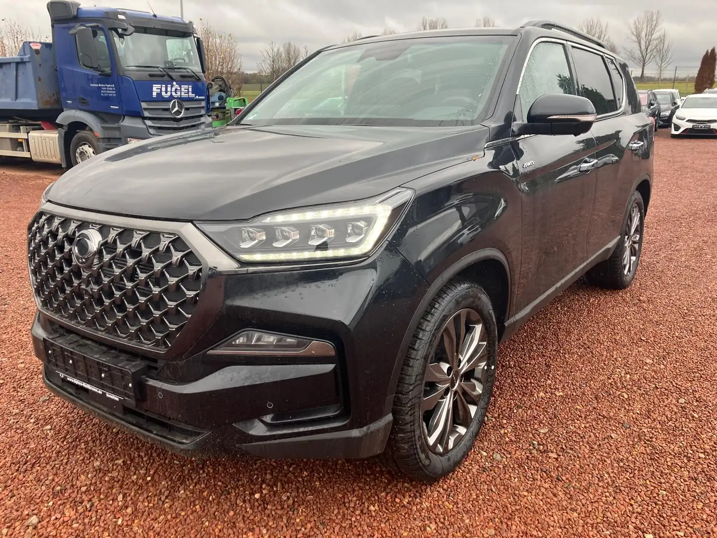 SsangYong Rexton 2.2 D Blackline 4WD AT LED|Pano|360° Black - 2