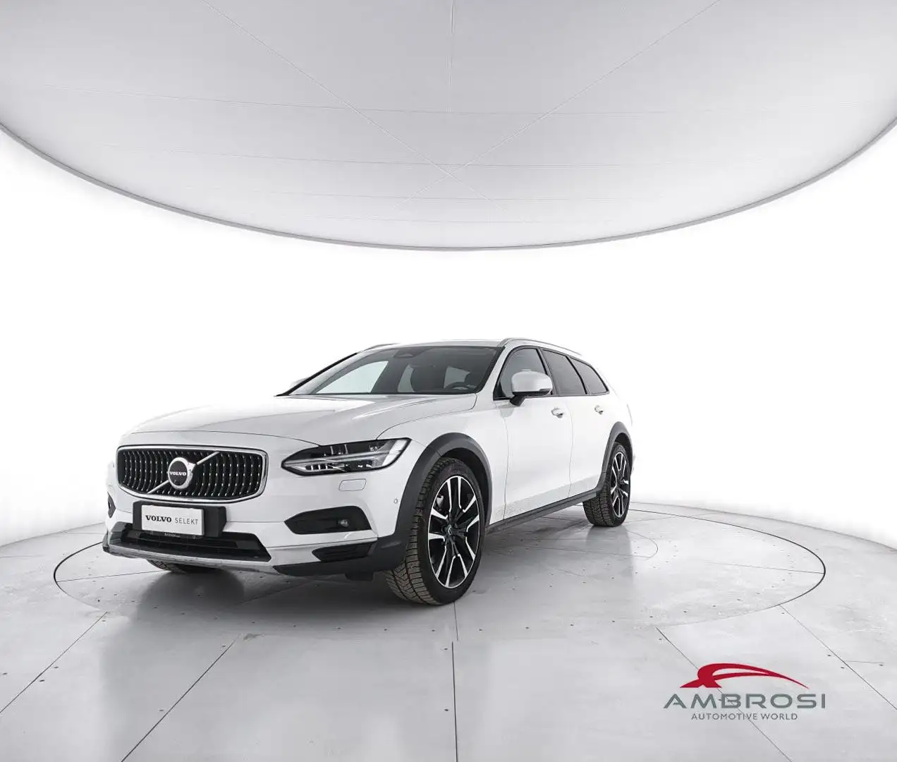 Volvo V90 Cross Country 2.0 b5 Plus awd auto Blanc - 1