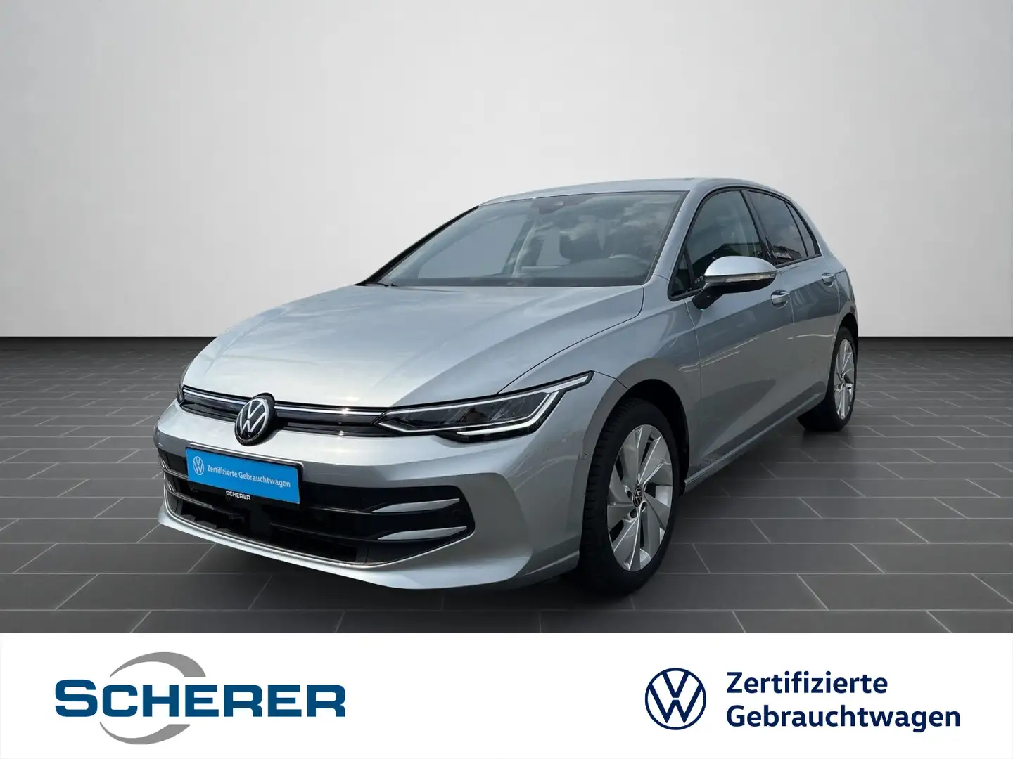 Volkswagen Golf VIII 1.5 TSI LED CARPLAY RFK EPH SHZ ACC Argent - 1