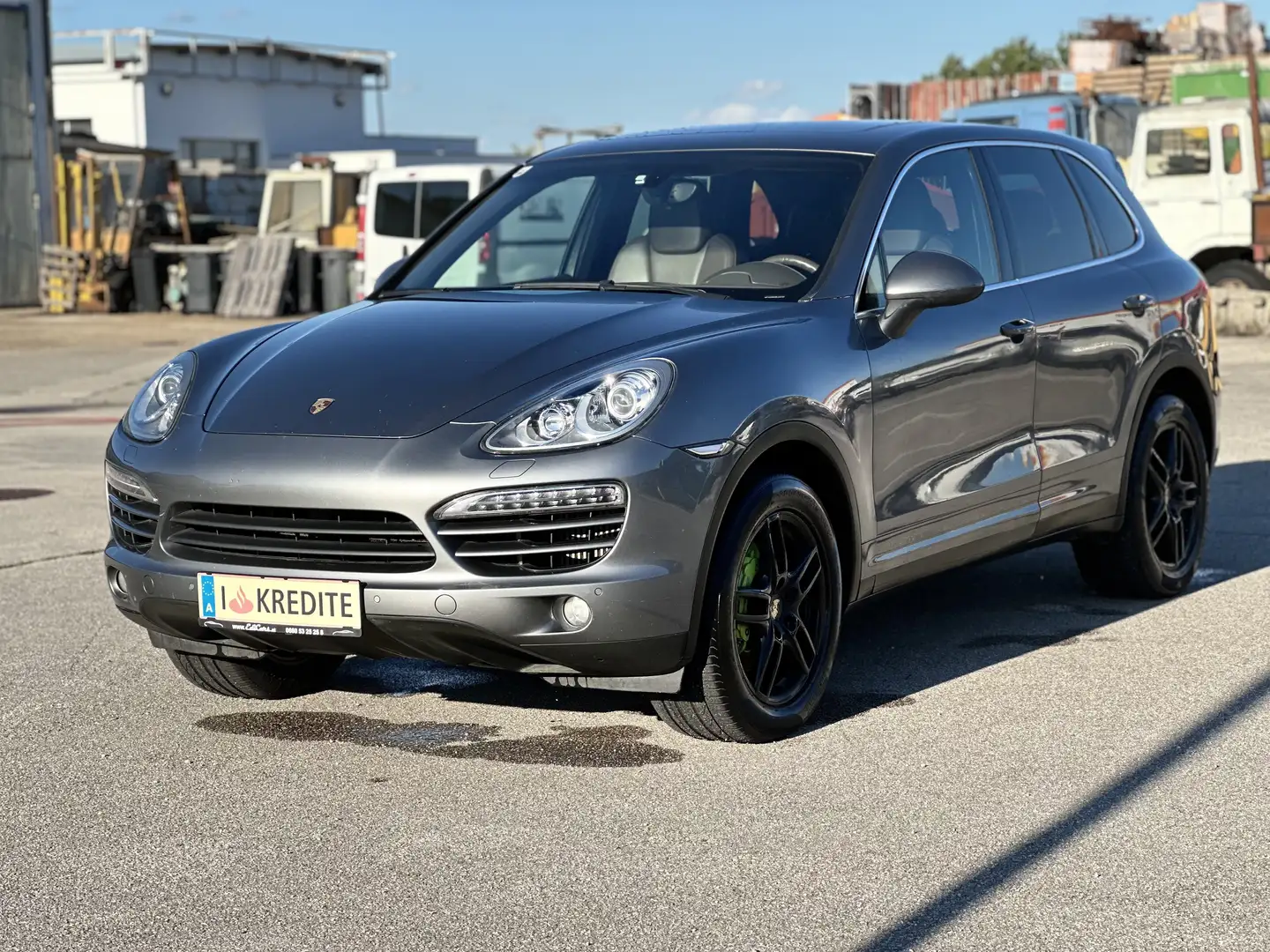 Porsche Cayenne Diesel Grau - 2