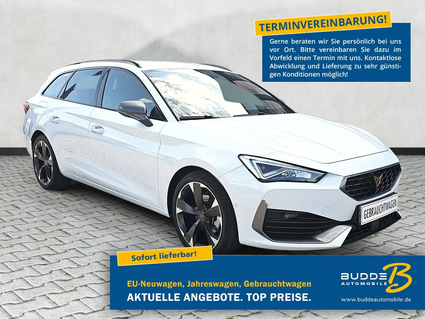 CUPRA Leon Sportstourer 1.5 eTSI DSG VisonPlus / Kessy bijela - 1