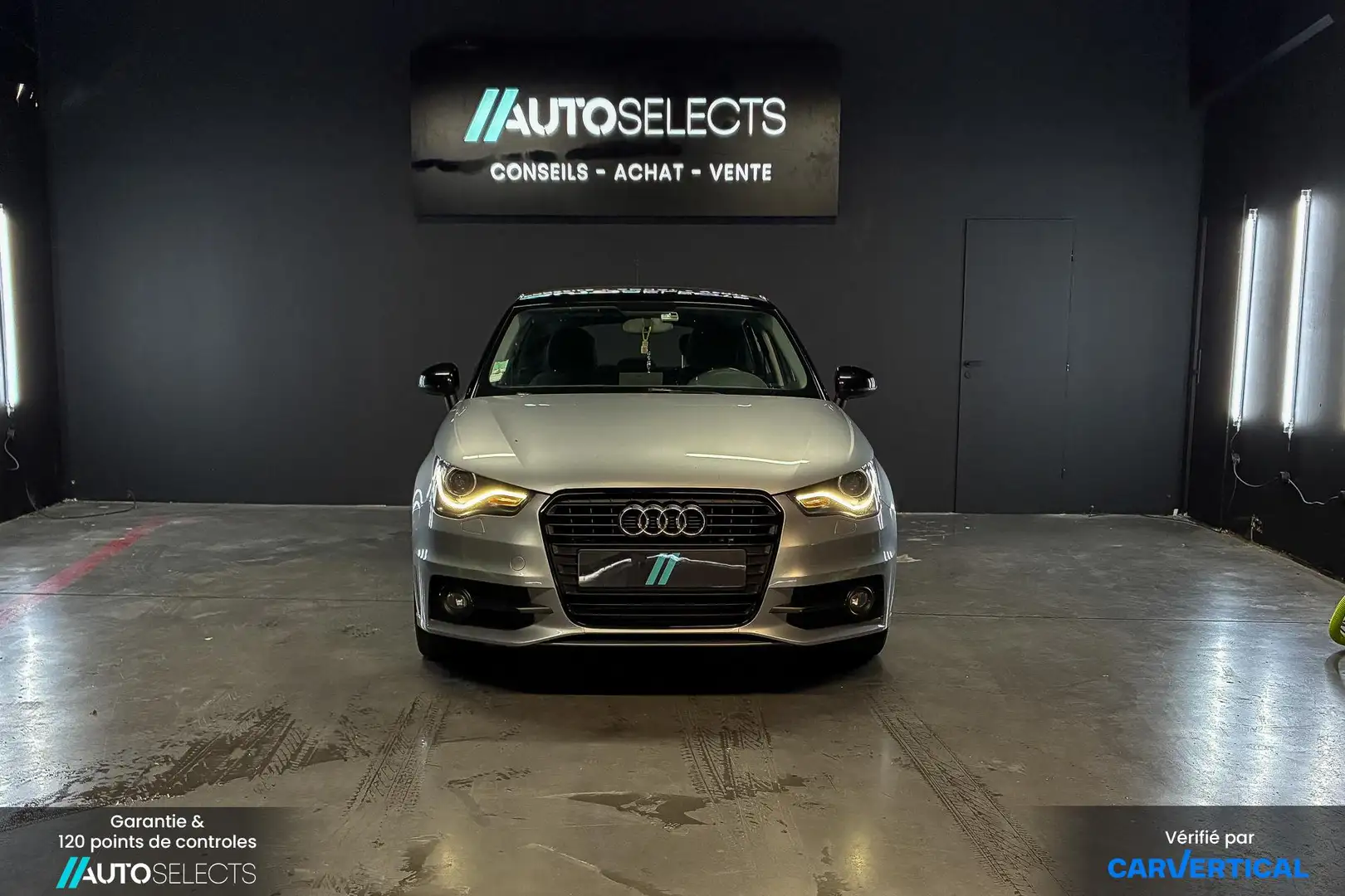 Audi A1 S-Line Sportback 1,6 TDI 90cv S-Tronic | Carvertic Grau - 2