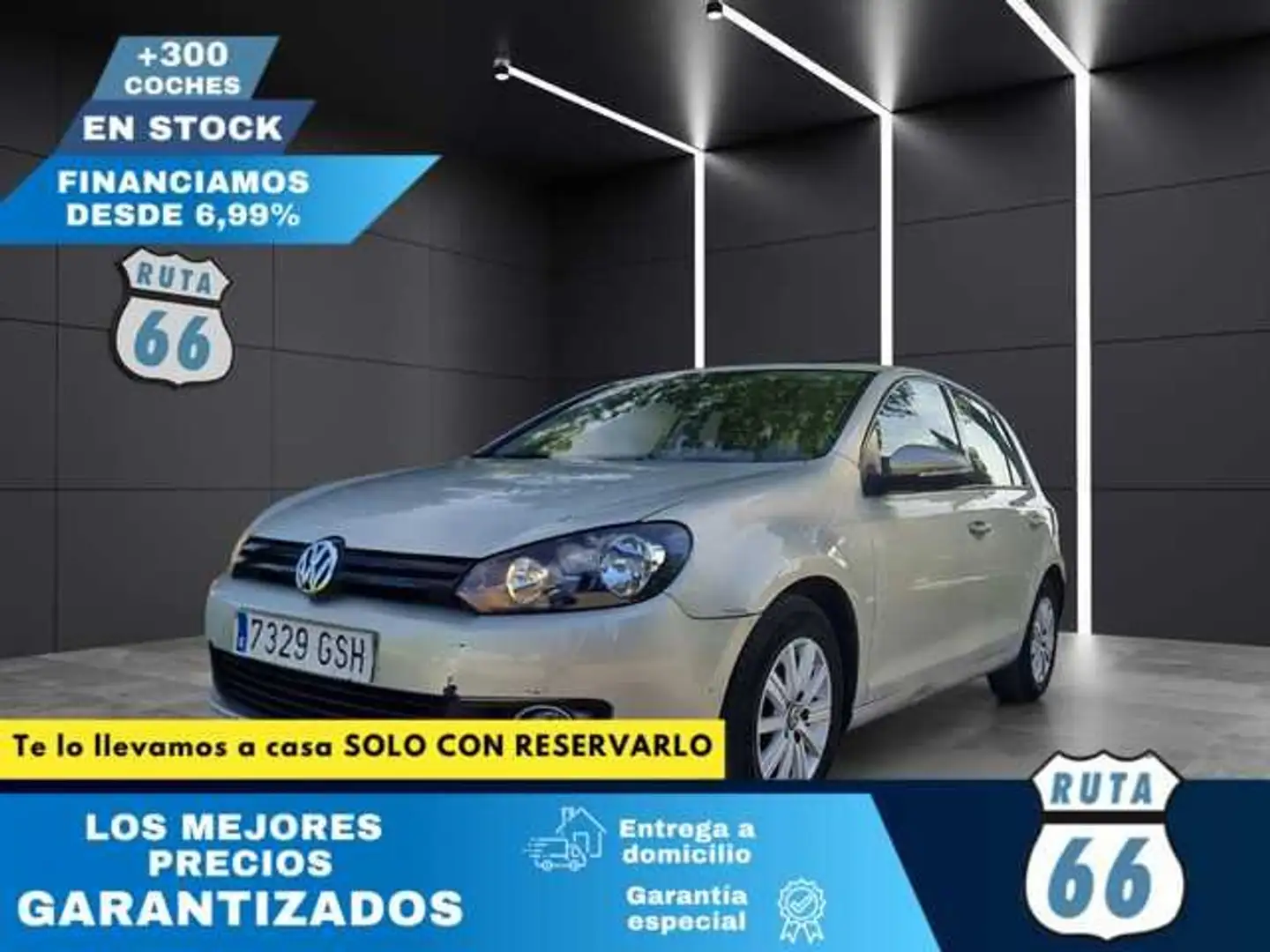 Volkswagen Golf 1.6TDI CR Advance 105 Gris - 1