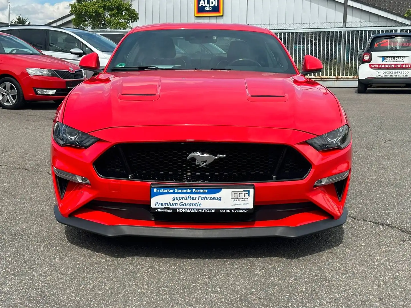 Ford Mustang GT CAM+SPUR+DEUTSCH+CARPLAY+LED+NAVI+ACC Red - 2