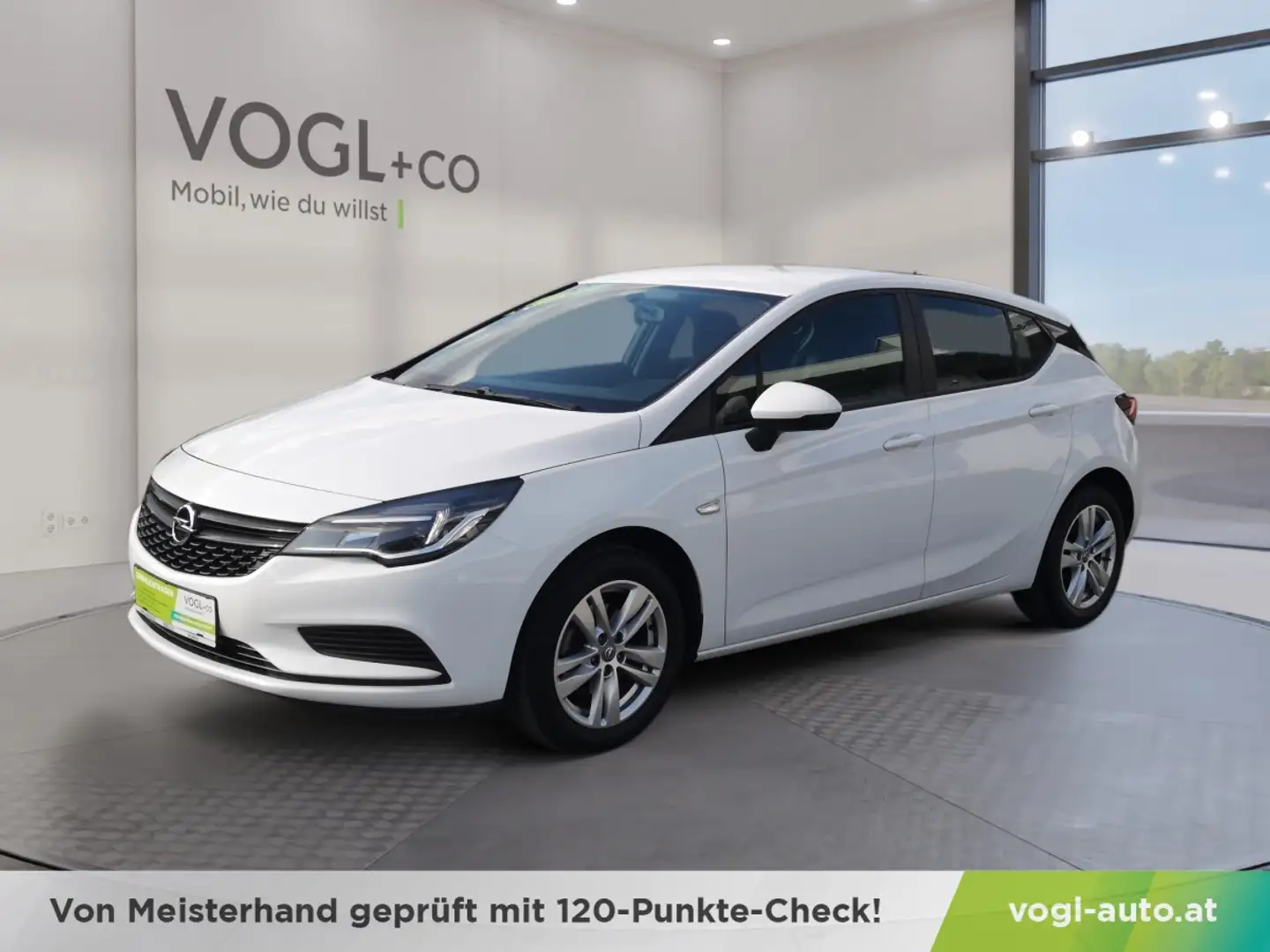 Opel Astra 1,0 Turbo ecoflex Cool & Sound Weiß - 1