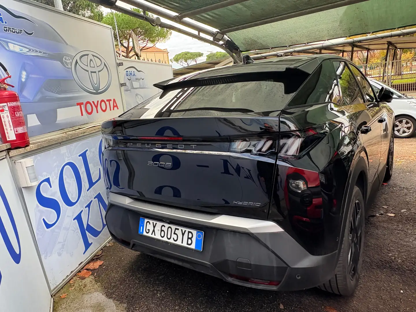 Peugeot 3008 3008 YBRID NAVI BLUETOOTH CERCHI IN LEGA Nero - 2