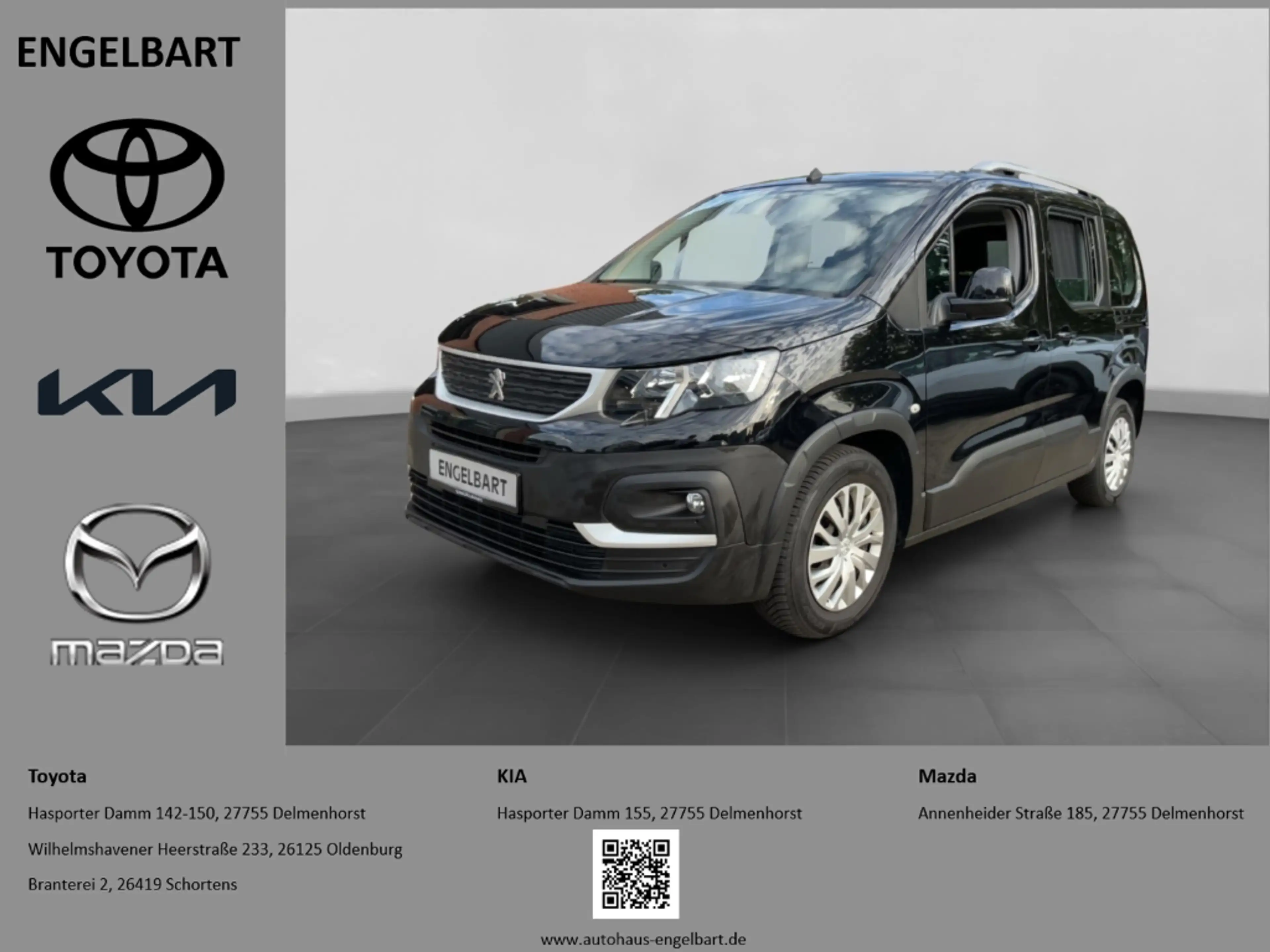 Peugeot Rifter Active L1 Dyn. Kurvenlicht Apple CarPlay Android A