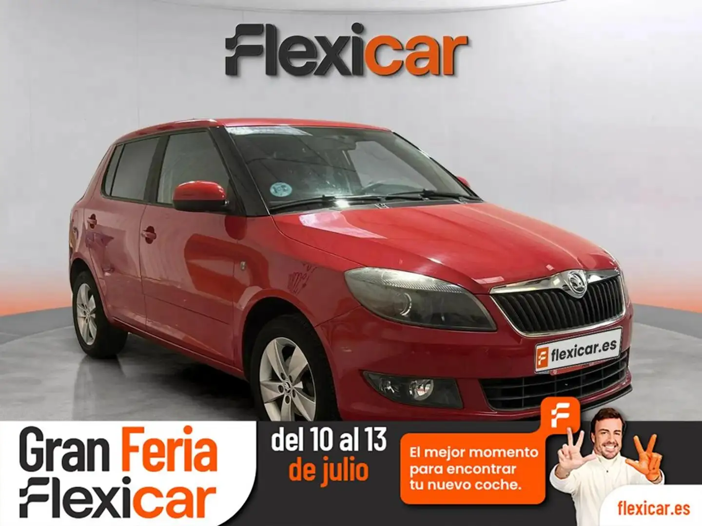 Skoda Fabia 1.2 Urban 69 Rojo - 1