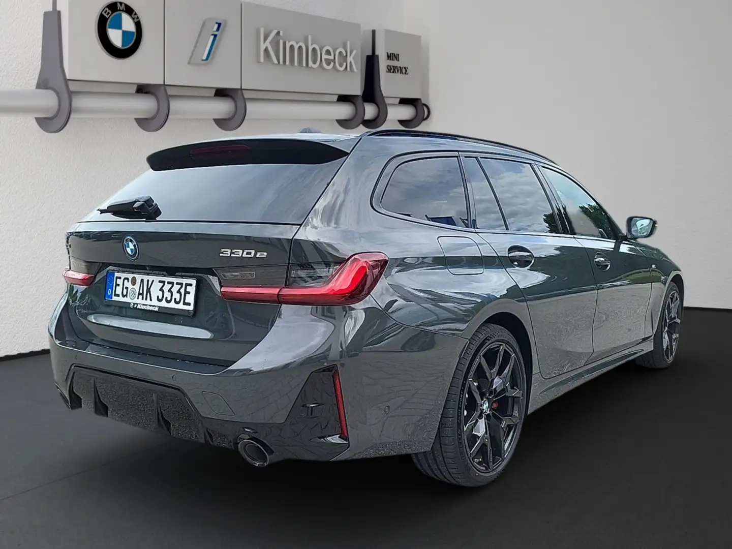 BMW 330 e xDrive Touring M SPORT ACC HeadUp 360° AHK Grau - 2