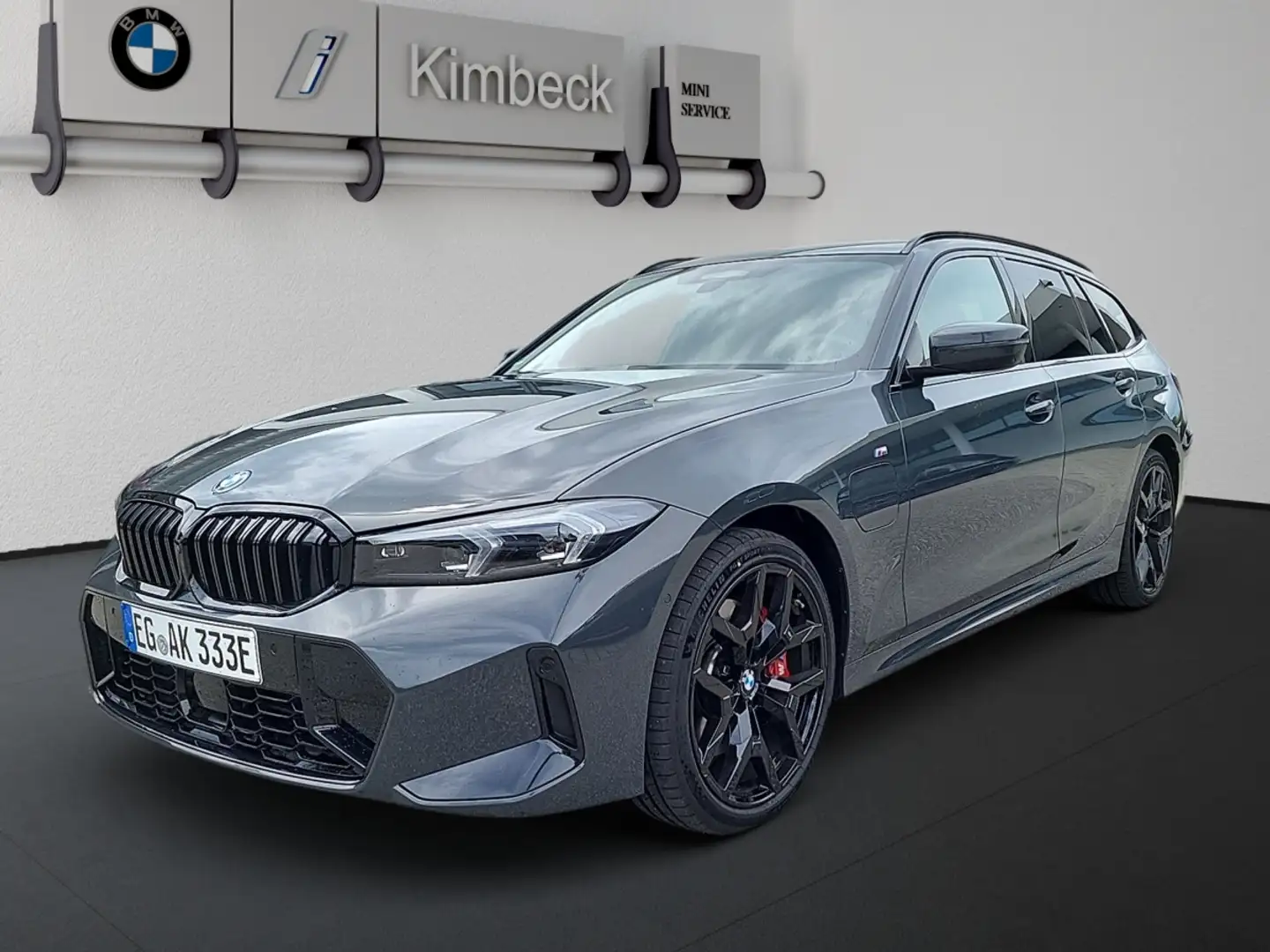 BMW 330 e xDrive Touring M SPORT ACC HeadUp 360° AHK Grau - 1