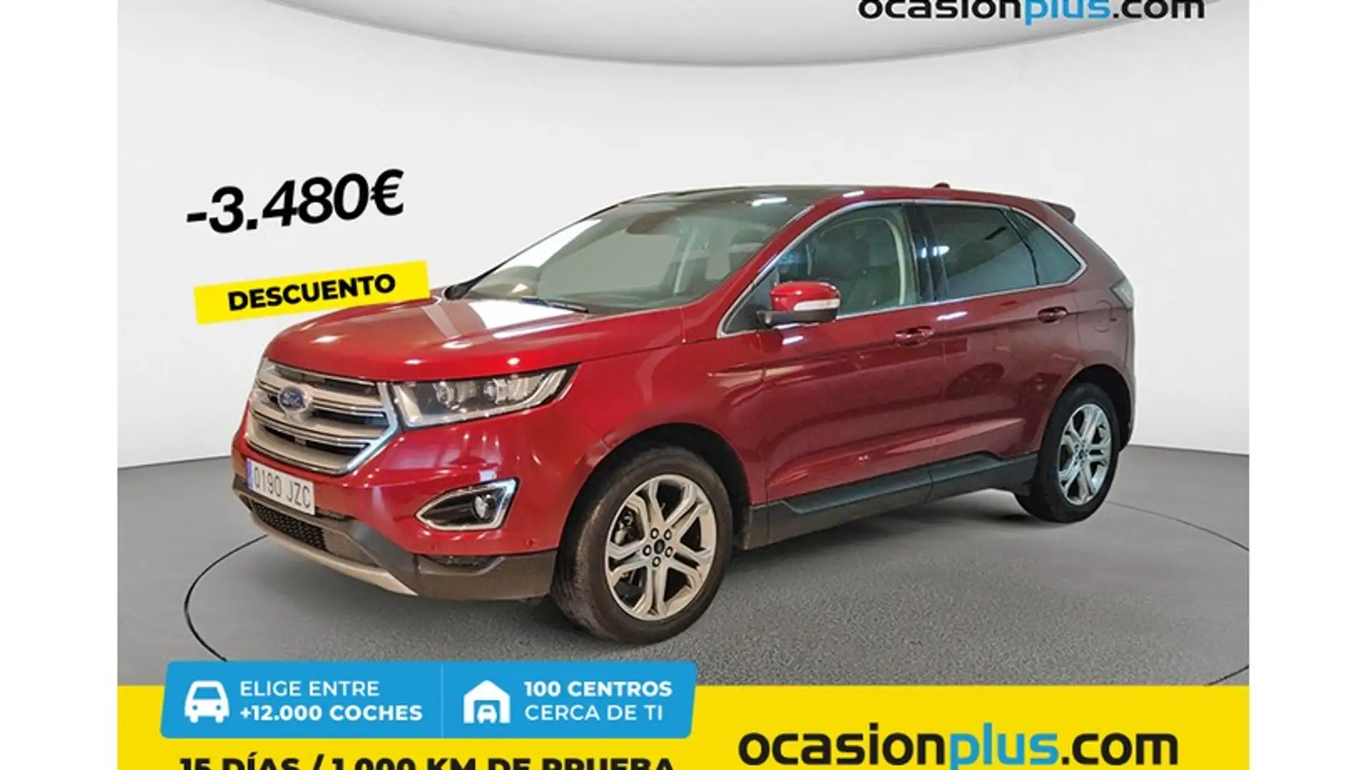 Ford Edge 2.0TDCi Titanium 4x4 PowerShift 210 Rojo - 1