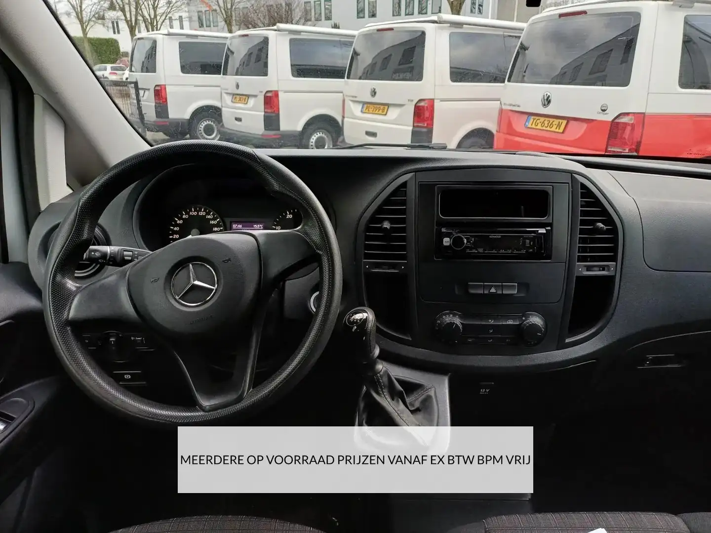 Mercedes-Benz Vito Tourer 109 BlueTEC Base Lang 9PERSONEN/PRIJS EX BT Wit - 2