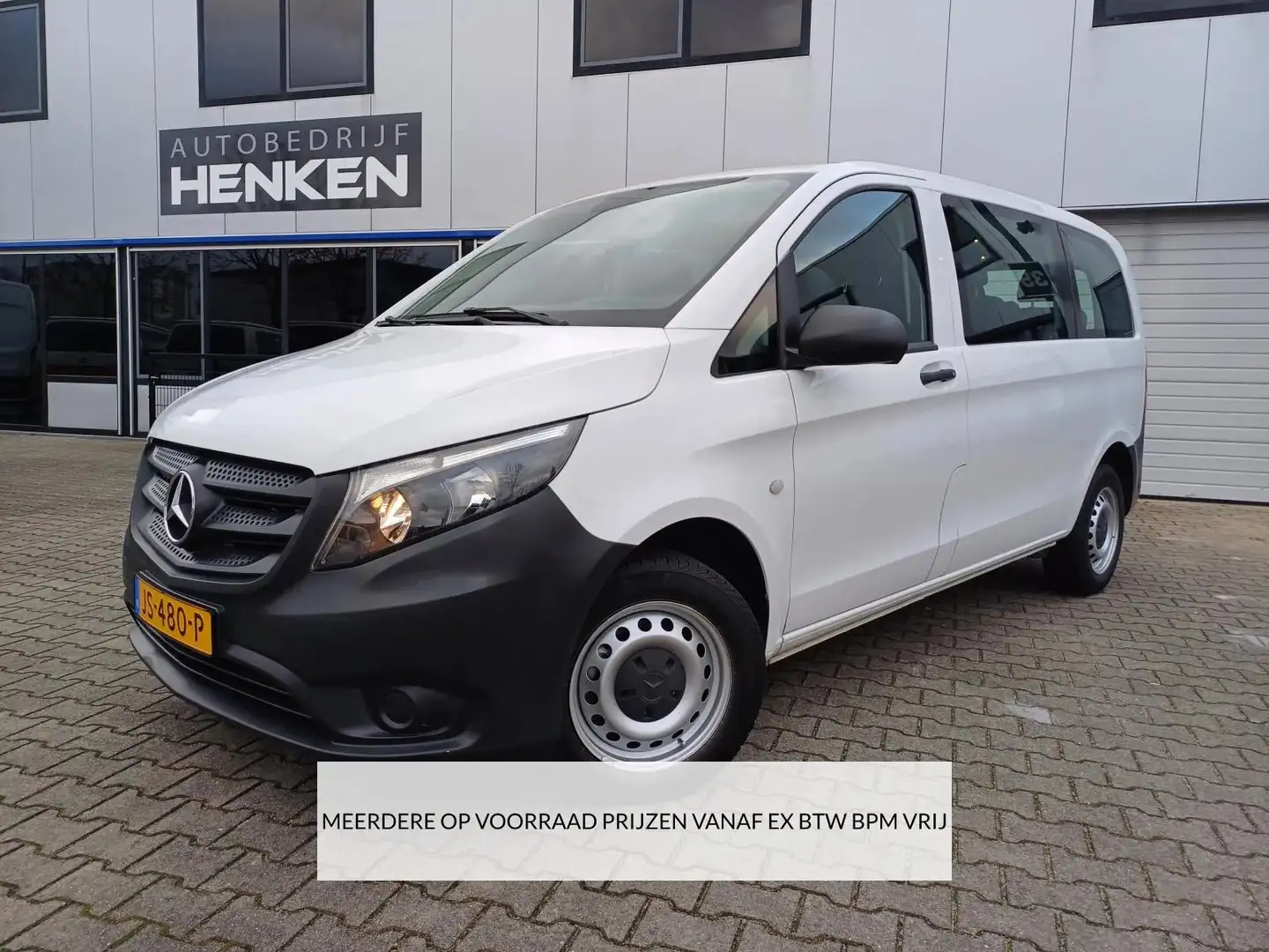 Mercedes-Benz Vito Tourer 109 BlueTEC Base Lang 9PERSONEN/PRIJS EX BT Wit - 1