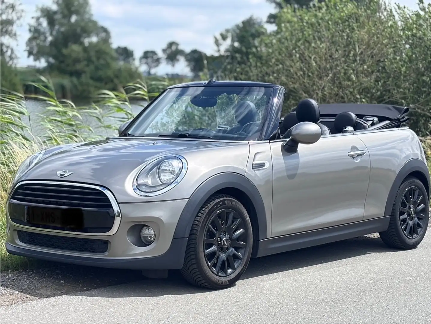 MINI Cooper D Cabrio 1e eigenaar - AAirco - Leder - GPS - EUR6B - PDC Gris - 1
