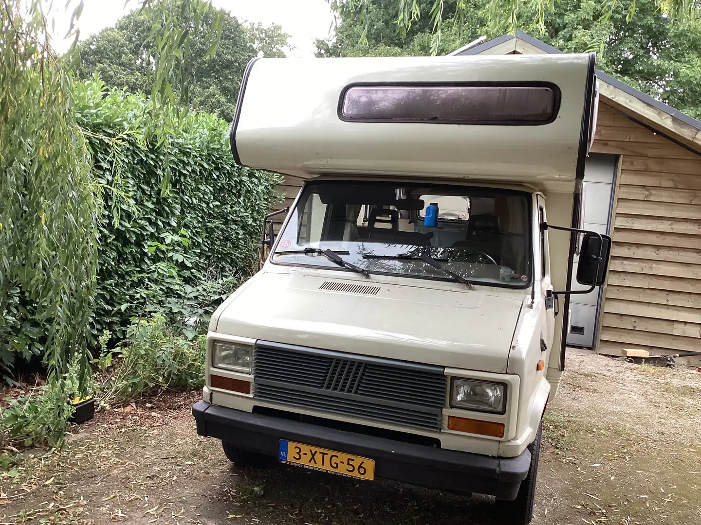 Fiat Ducato Burstner Camper Alkoof Beige - 1