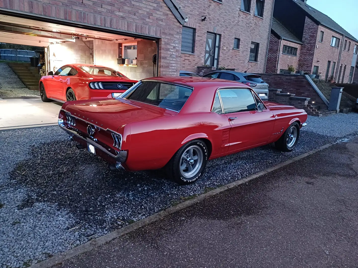 Ford Mustang coupé 289 1967 Rood - 2