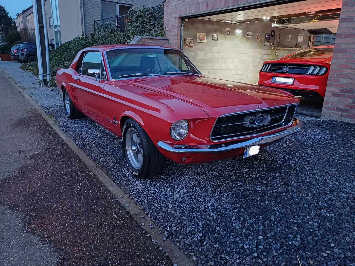 Ford Mustang coupé 289 1967 Piros - 1