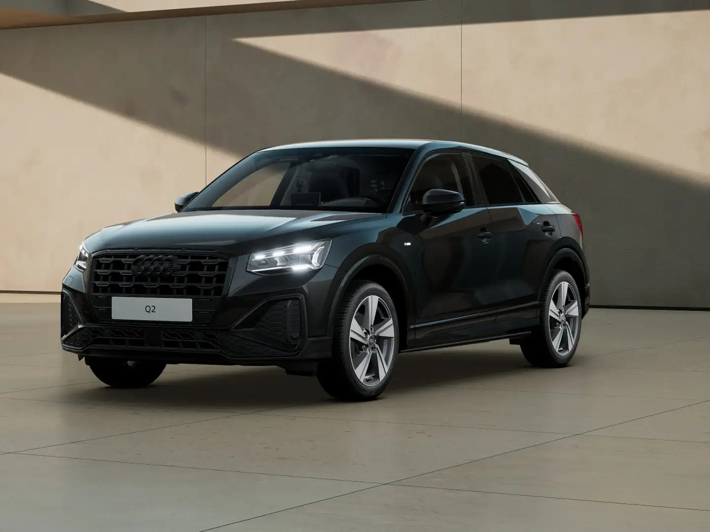 Audi Q2 30 2.0 tdi s line edition Noir - 1