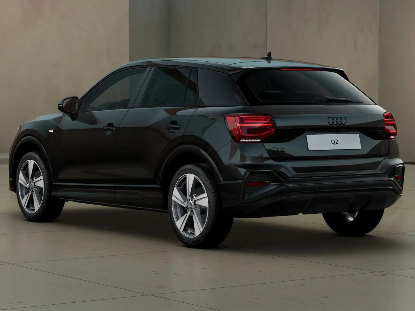 Audi Q2 30 2.0 tdi s line edition Noir - 2