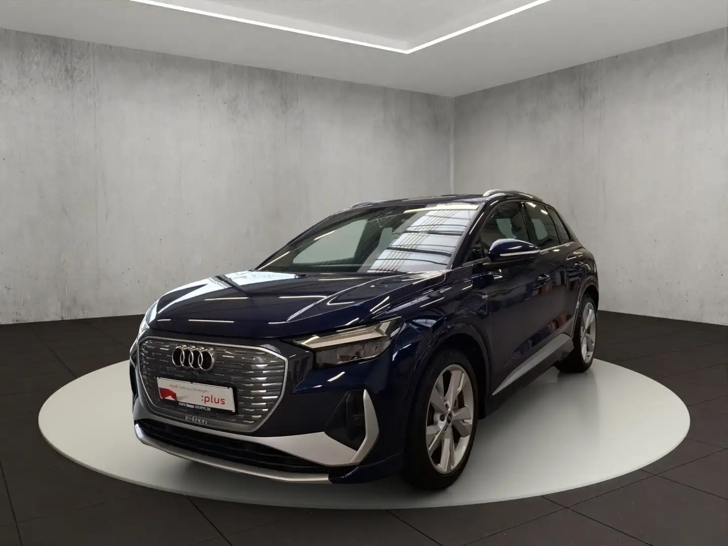 Audi Q4 e-tron 50 quattro 220 kW Bleu - 1
