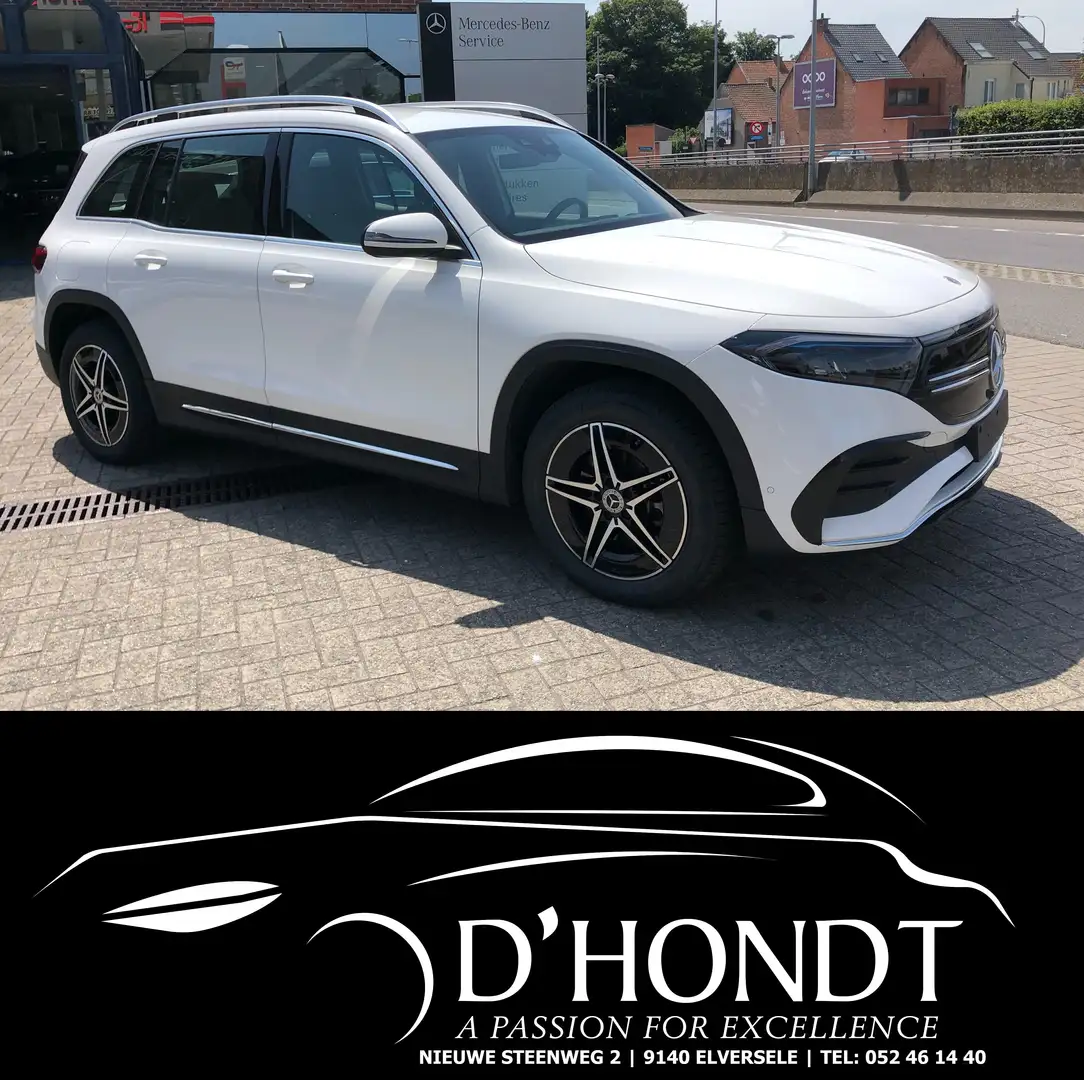 Mercedes-Benz EQB 250 AMG Line,Camera,Sport Pack,Carpaly,Dodehoek assist Blanc - 1