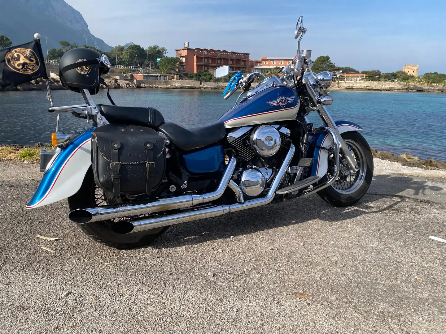 Kawasaki VN 1500 Classic Azul - 2