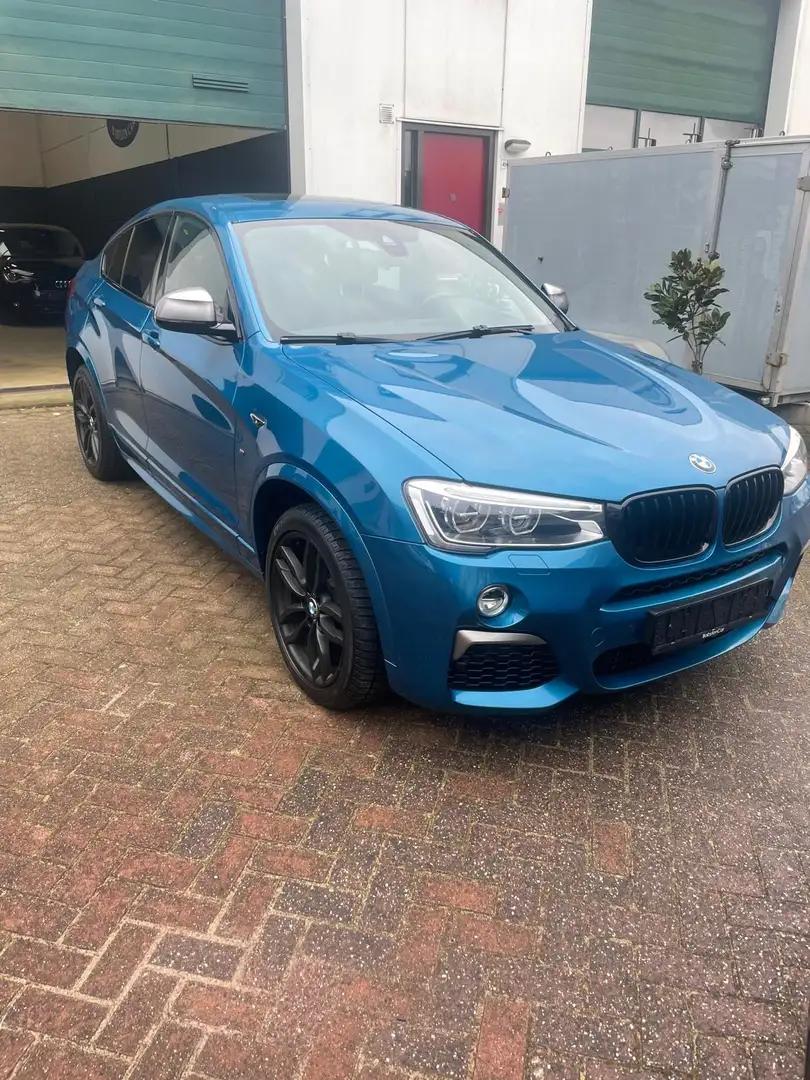 BMW X4 M X4  3.0  Xdrive M40I. AUTO AUT 2017 blauw Blauw - 1