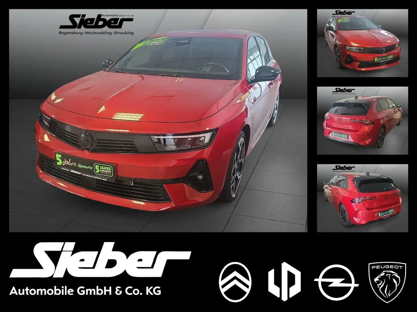 Opel Astra L 1.6 Turbo Plugin GS Line *360Grad Kamera* Rot - 1