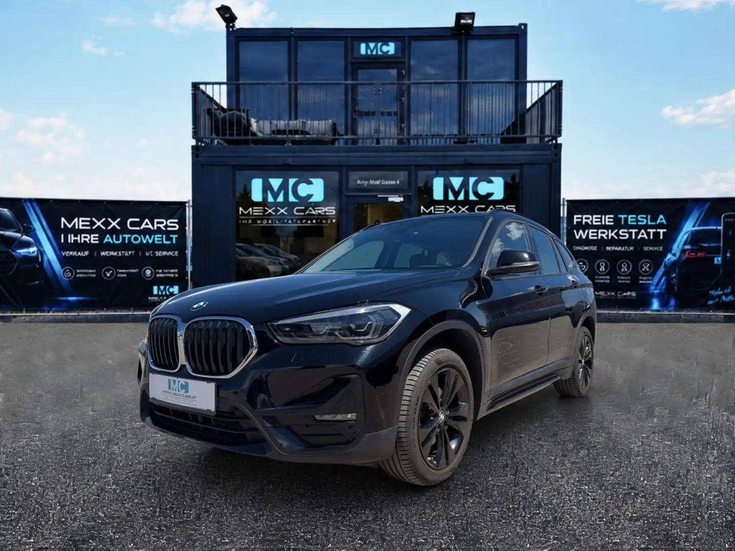 BMW X1 sDrive18d SPORT LINE | HUD | KAMERA | NAVI | LED Schwarz - 1