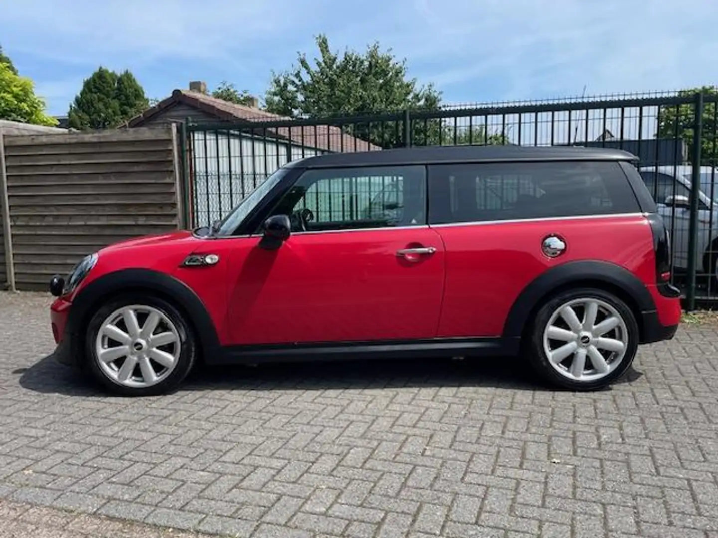MINI Cooper S Clubman Mini 1.6 Chili Pan.dak Leder Navi Rood - 2