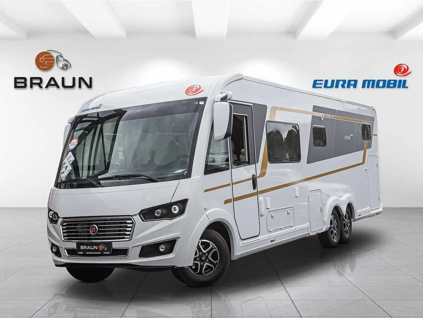 Euramobil Integra 890 EB ALKO HUBSTÜTZEN Weiß - 1