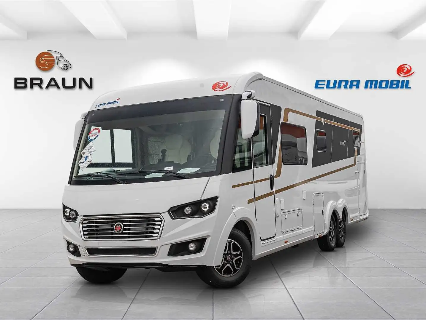 Euramobil Integra 890 EB ALKO HUBSTÜTZEN Weiß - 1
