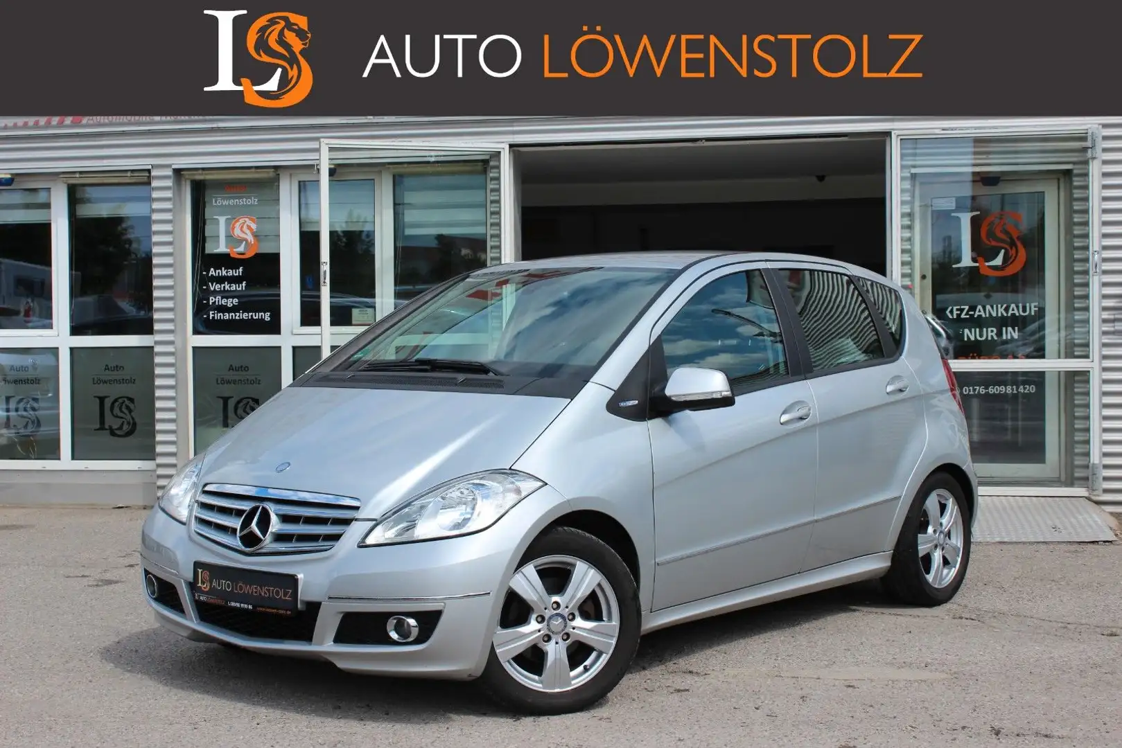 Mercedes-Benz A 160 Avantgarde | Klima | Teilleder | SHZ Argent - 1