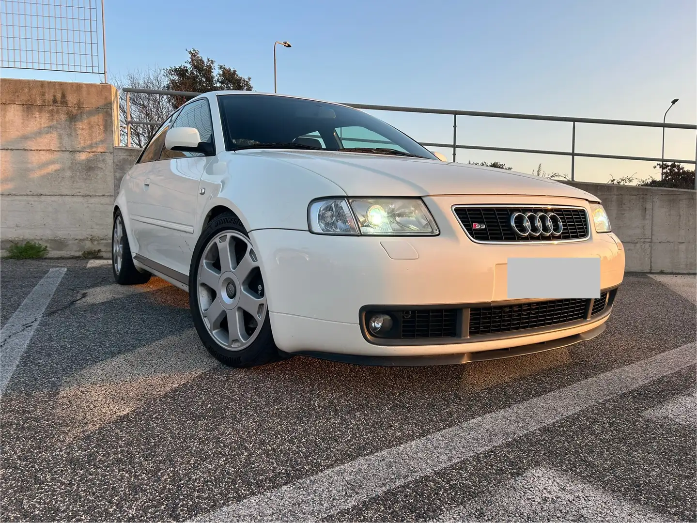 Audi S3 S3 1.8 quattro - ASI CRS COLORE UNICO Blanc - 1