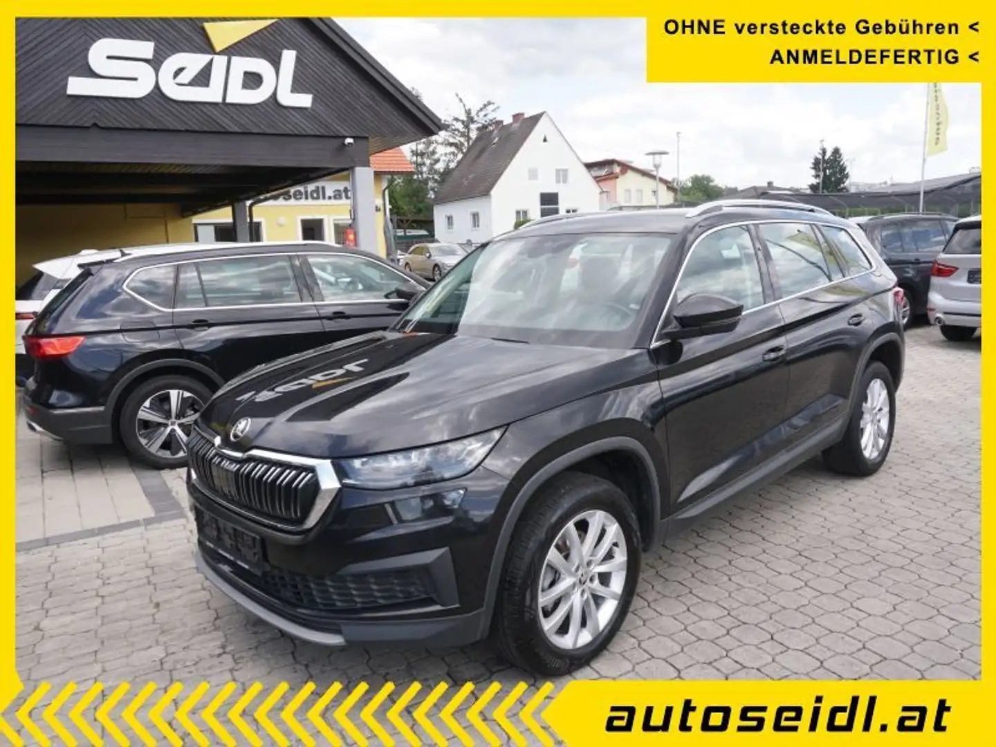 Skoda Kodiaq 2,0 TDI Style DSG *2023er+VIRTUAL+MATRIX* Schwarz - 1