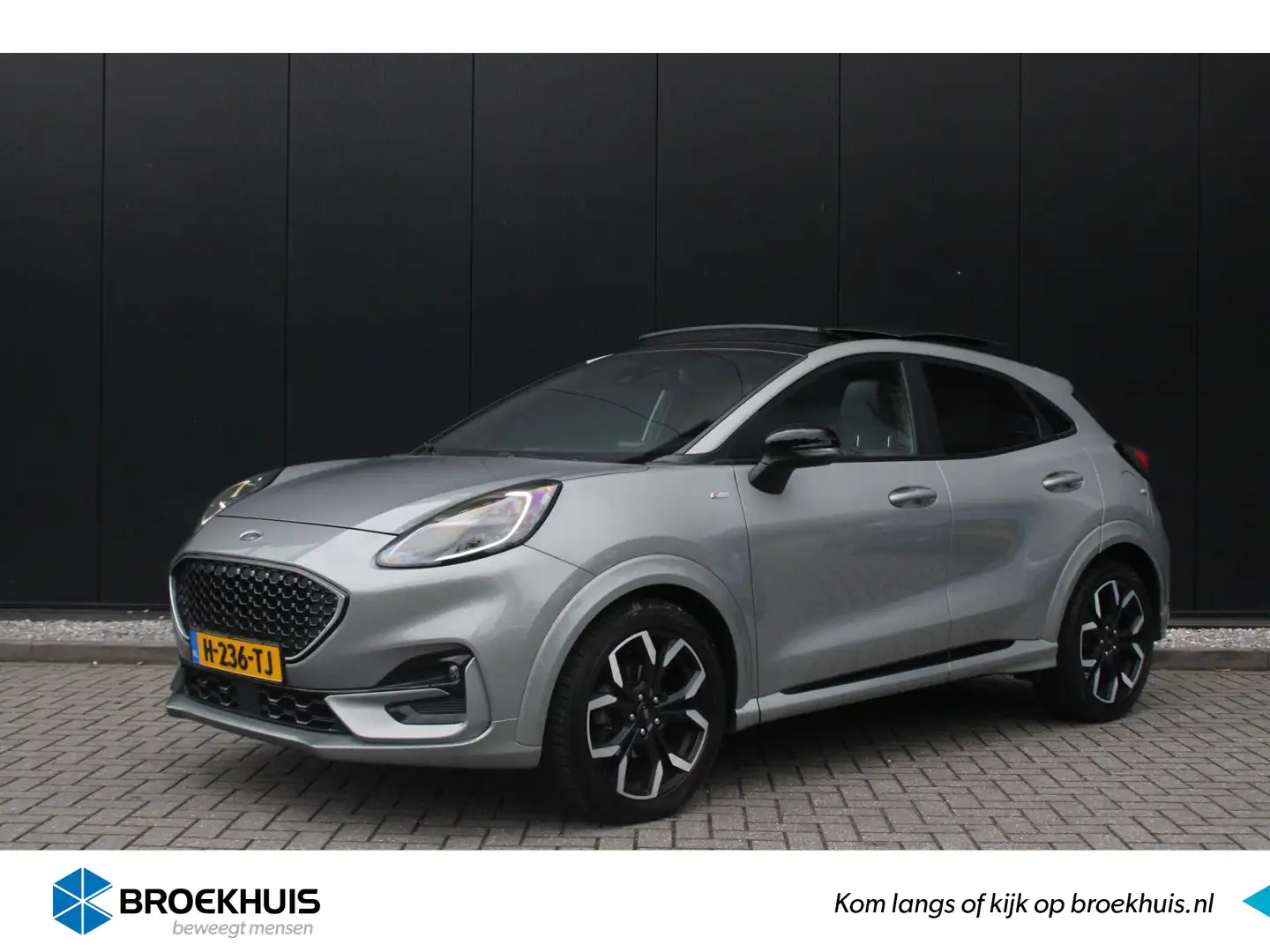 Ford Puma 1.0 EB Hybrid 125PK ST-Line X | Pano-Dak | 100% De Gris - 1