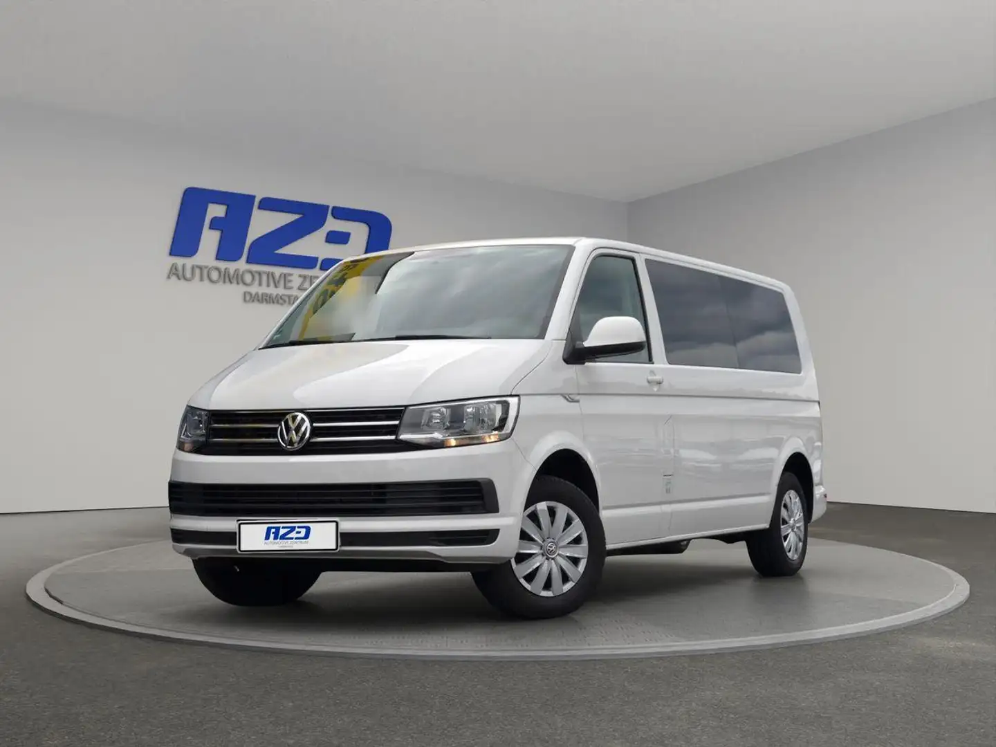 Volkswagen T6 Caravelle T6  Caravelle TDI DSG 9-SITZ Lang NAVI AHK VORBREI Weiß - 1