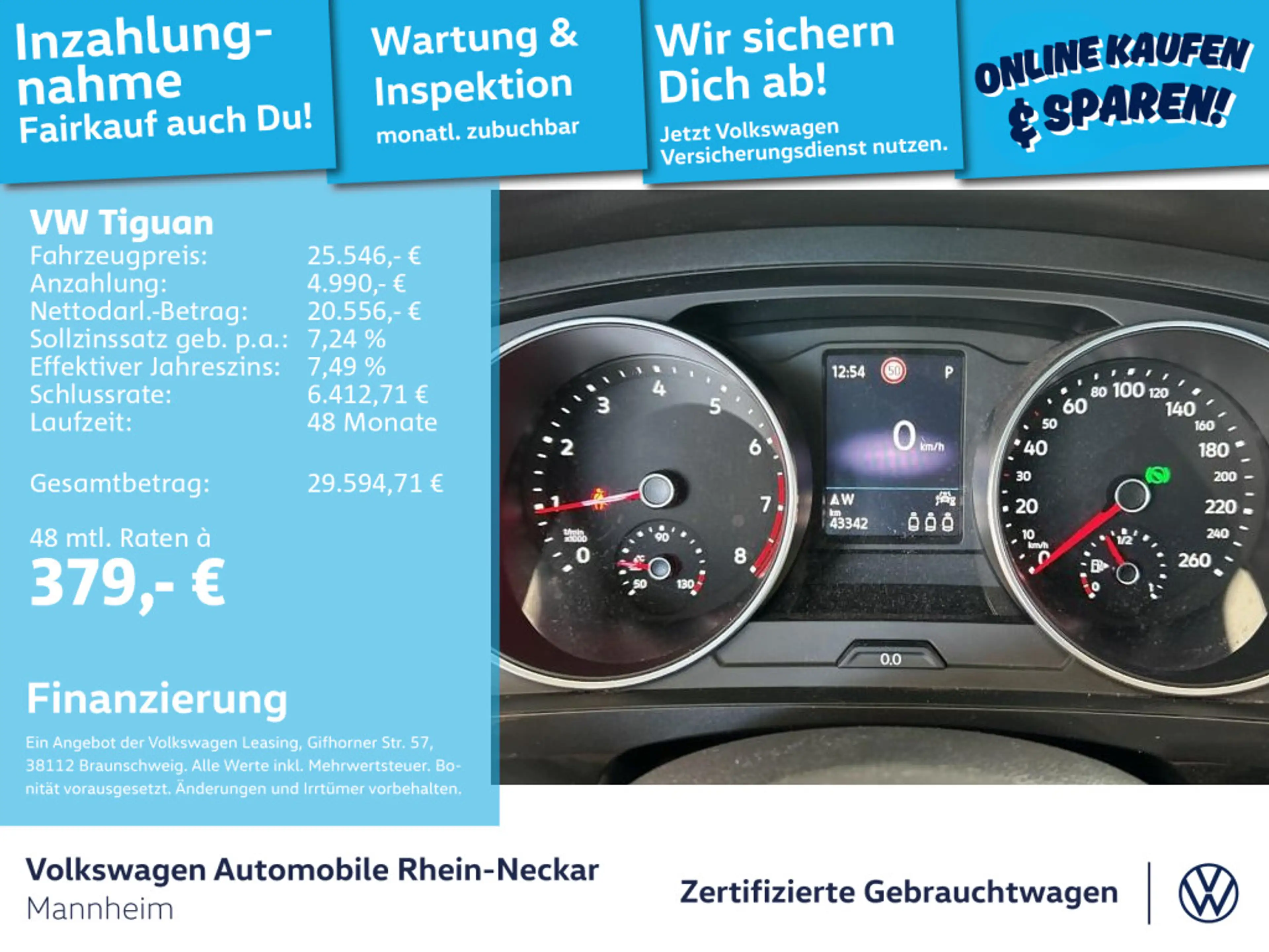 Volkswagen Tiguan 1.5 TSI Move DSG Navi Kamera LED UVM — photo 2