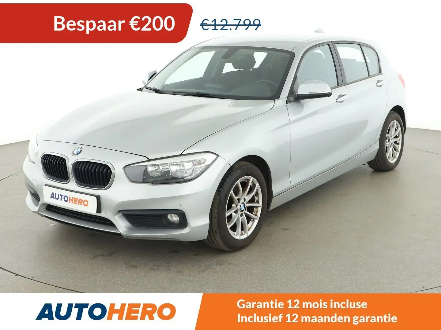 BMW 116 116i Advantage Zilver - 1