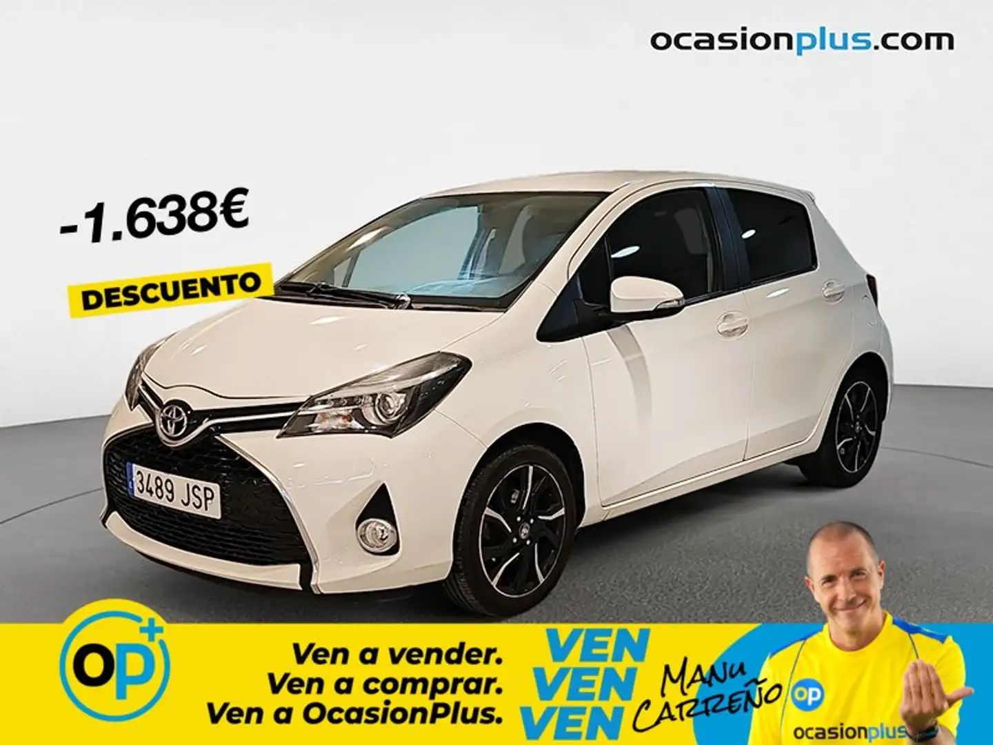 Toyota Yaris 1.3 Feel! Blanco - 1